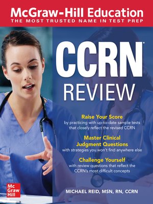 cover image of McGraw-Hill Education CCRN Review
